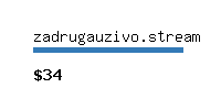 zadrugauzivo.stream Website value calculator