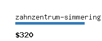 zahnzentrum-simmering.at Website value calculator