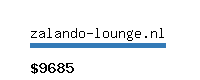 zalando-lounge.nl Website value calculator