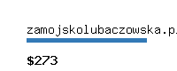 zamojskolubaczowska.pl Website value calculator