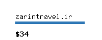 zarintravel.ir Website value calculator