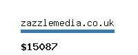 zazzlemedia.co.uk Website value calculator