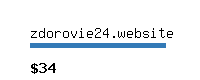 zdorovie24.website Website value calculator