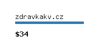zdravkakv.cz Website value calculator