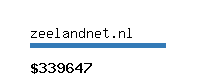 zeelandnet.nl Website value calculator