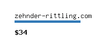 zehnder-rittling.com Website value calculator
