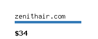 zenithair.com Website value calculator