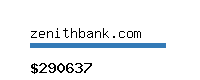 zenithbank.com Website value calculator