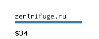 zentrifuge.ru Website value calculator