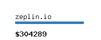 zeplin.io Website value calculator