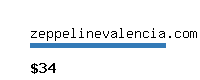 zeppelinevalencia.com Website value calculator