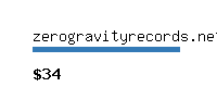 zerogravityrecords.net Website value calculator