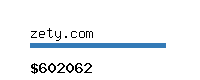 zety.com Website value calculator