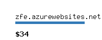 zfe.azurewebsites.net Website value calculator