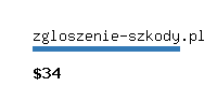 zgloszenie-szkody.pl Website value calculator