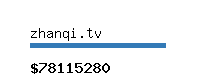 zhanqi.tv Website value calculator