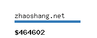 zhaoshang.net Website value calculator