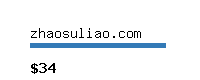 zhaosuliao.com Website value calculator