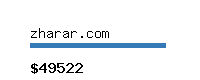 zharar.com Website value calculator