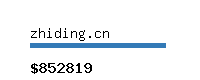 zhiding.cn Website value calculator