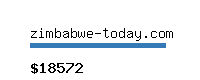 zimbabwe-today.com Website value calculator