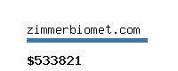 zimmerbiomet.com Website value calculator