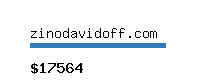 zinodavidoff.com Website value calculator