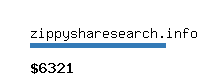 zippysharesearch.info Website value calculator