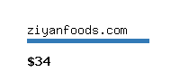 ziyanfoods.com Website value calculator