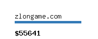 zlongame.com Website value calculator