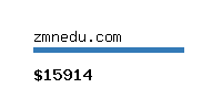 zmnedu.com Website value calculator