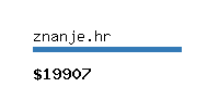 znanje.hr Website value calculator