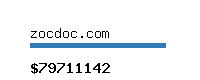 zocdoc.com Website value calculator