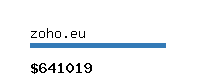 zoho.eu Website value calculator