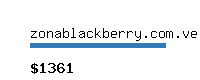 zonablackberry.com.ve Website value calculator