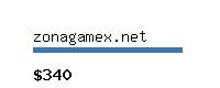 zonagamex.net Website value calculator