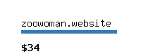 zoowoman.website Website value calculator