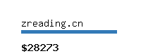 zreading.cn Website value calculator