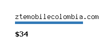ztemobilecolombia.com Website value calculator