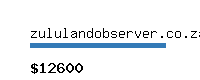 zululandobserver.co.za Website value calculator