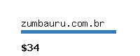 zumbauru.com.br Website value calculator