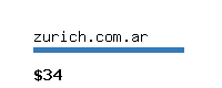 zurich.com.ar Website value calculator