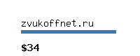 zvukoffnet.ru Website value calculator