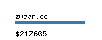 zwaar.co Website value calculator
