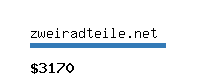 zweiradteile.net Website value calculator