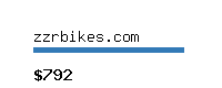 zzrbikes.com Website value calculator